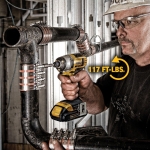 DEWALT 20V MAX Cordless Drill and Impact Driver, Power Tool Combo Kit , Includes 2 Batteries, Charger and Bag (DCK240C2) - Image 4