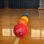 Champion Sports 10 Inch Playground Ball, Red - Image 5
